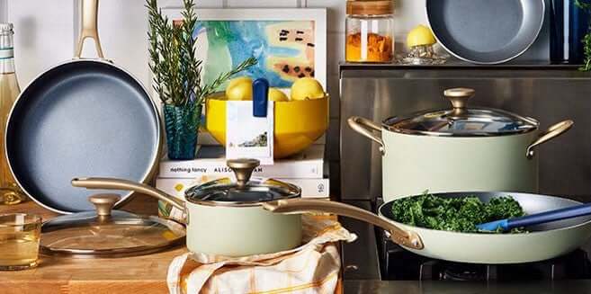 10-Piece Cookware Set by Drew Barrymore