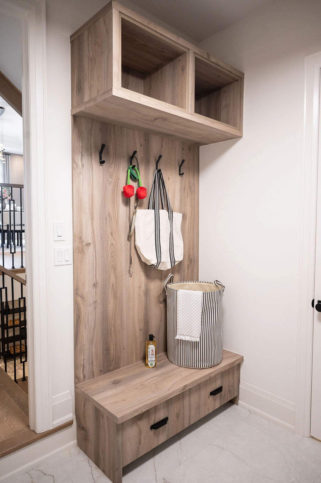 Install a Simple Hall Tree